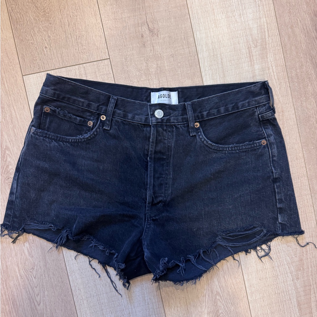 Agolde Parker Shorts Black 29